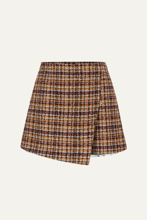 LOVE YOU BETTER TWEED SKORT