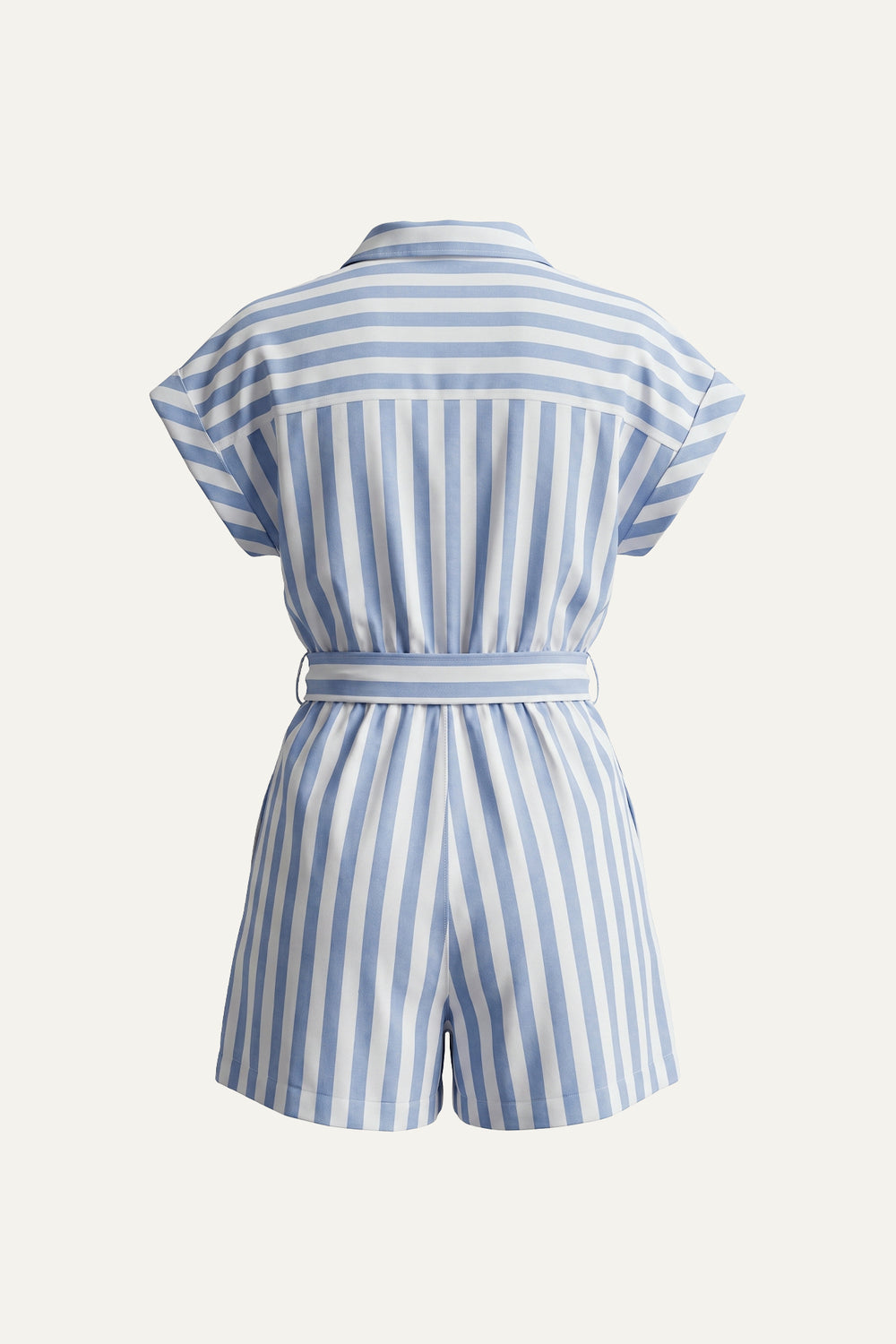 WIN MY HEART WOVEN ROMPER