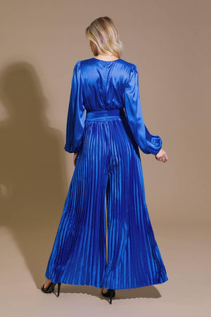CRUSHING ON YOU SATIN JUMPSUIT.