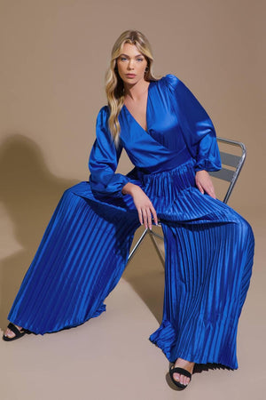 CRUSHING ON YOU SATIN JUMPSUIT.