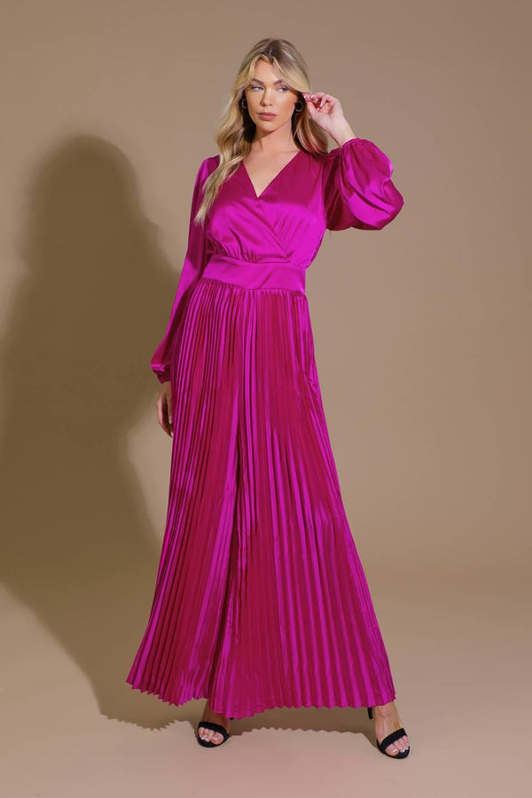 CRUSHING ON YOU SATIN JUMPSUIT.