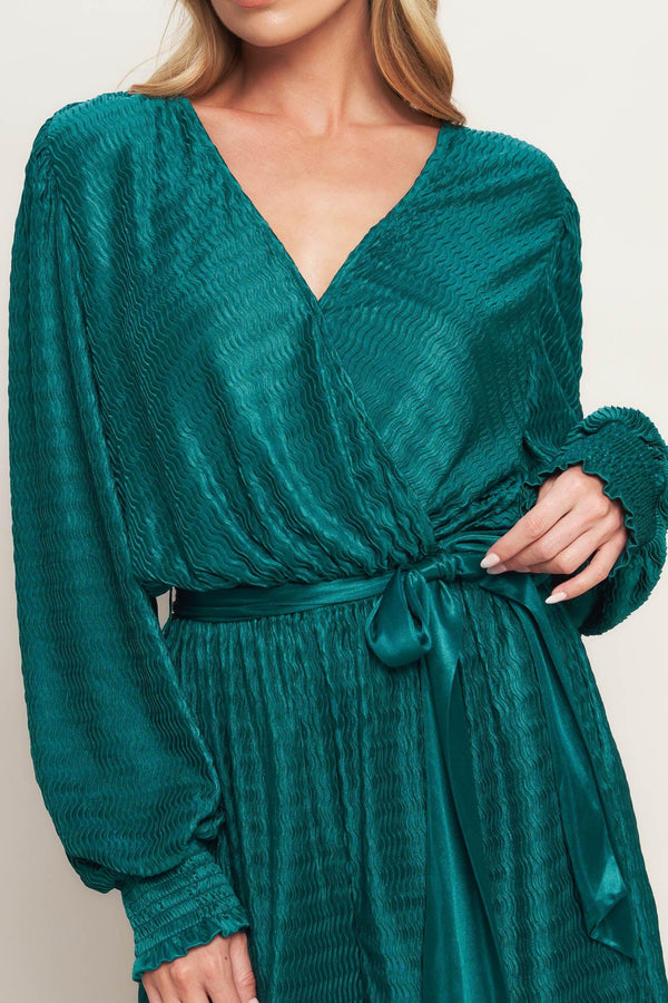 ATTENTION OF THE DAY WOVEN JUMPSUIT.