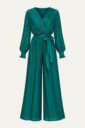 ATTENTION OF THE DAY WOVEN JUMPSUIT
