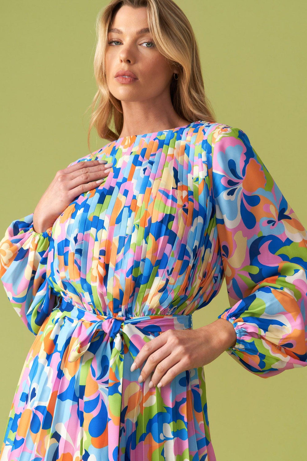 YES PLEASE WOVEN ROMPER.