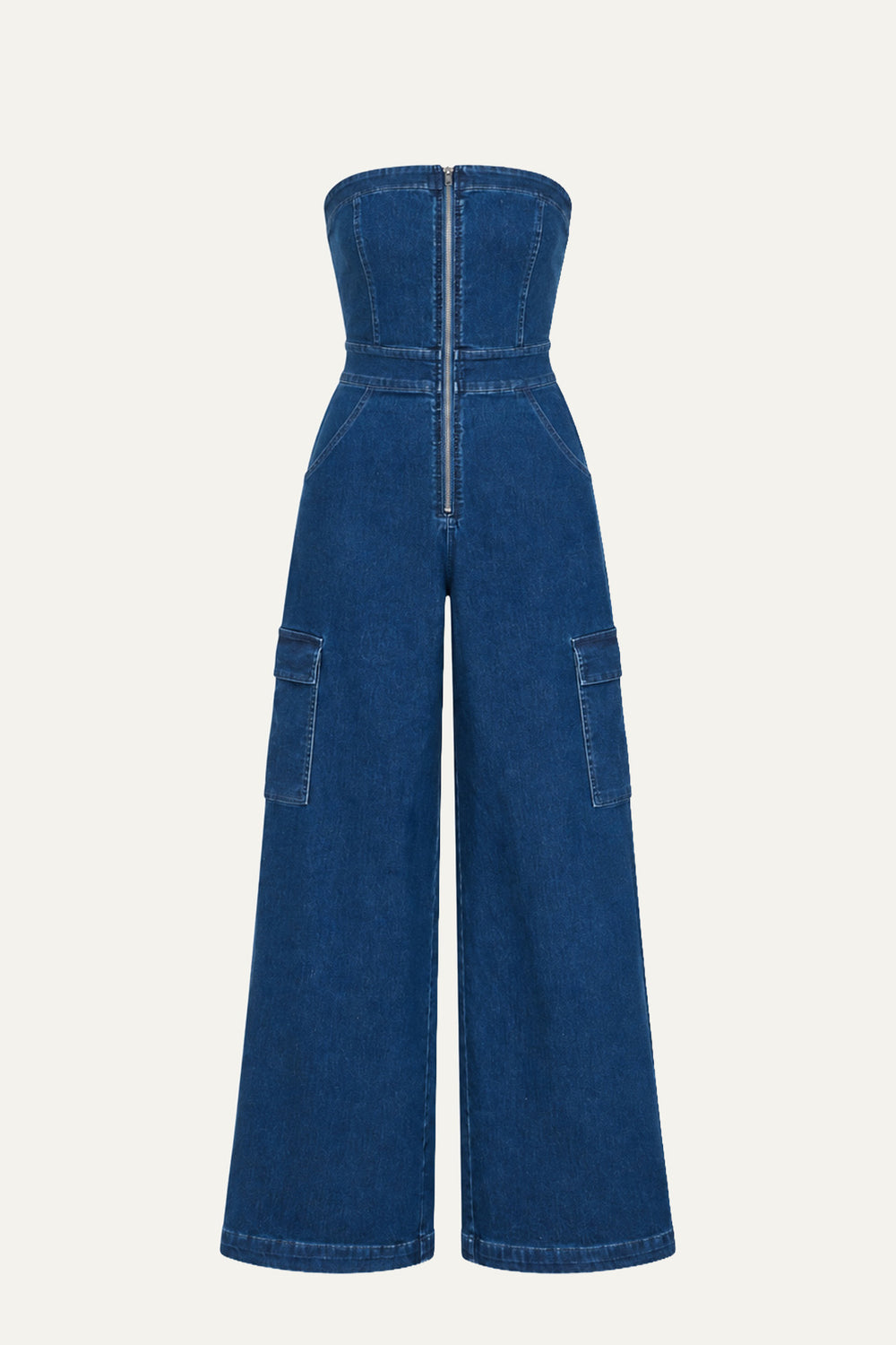 GOOD TOGETHER DENIM JUMPSUIT