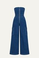 GOOD TOGETHER DENIM JUMPSUIT