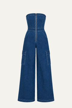 GOOD TOGETHER DENIM JUMPSUIT