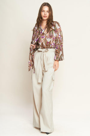 FOR THE LAST TIME WOVEN PANTS.
