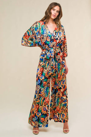 SKYLINE GRACE WOVEN JUMPSUIT.
