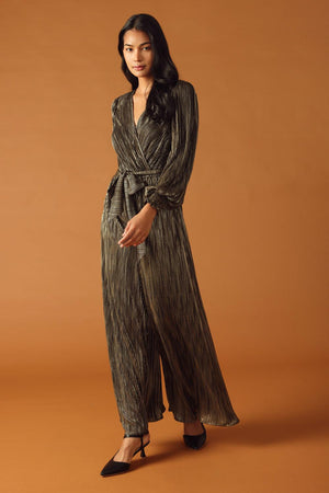 MOMENTS OF CLARITY WOVEN JUMPSUIT.