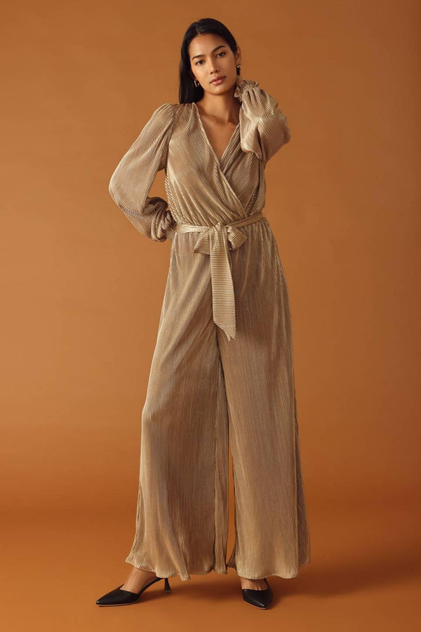 MOMENTS OF CLARITY WOVEN JUMPSUIT.