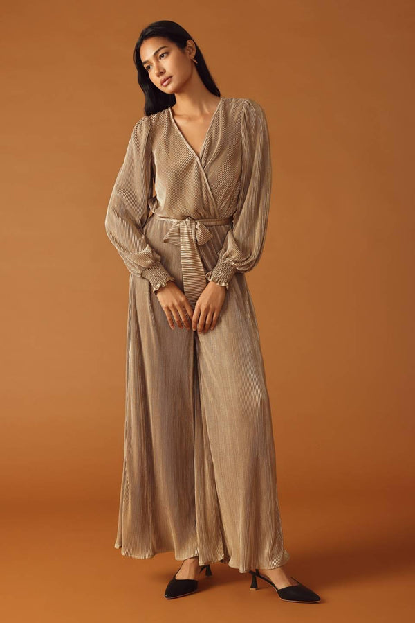 MOMENTS OF CLARITY WOVEN JUMPSUIT.