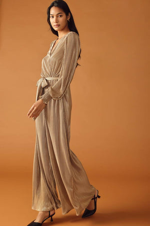 MOMENTS OF CLARITY WOVEN JUMPSUIT.