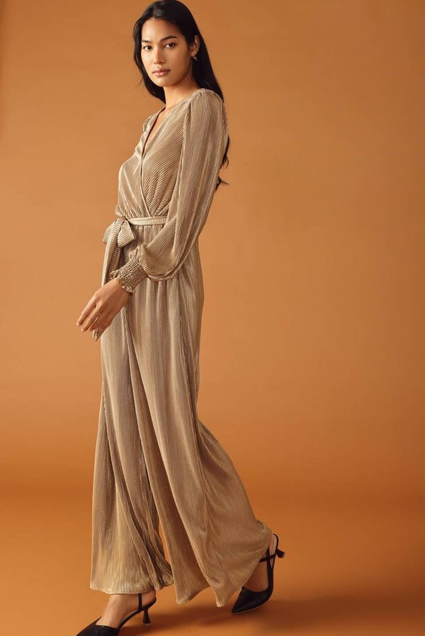MOMENTS OF CLARITY WOVEN JUMPSUIT.