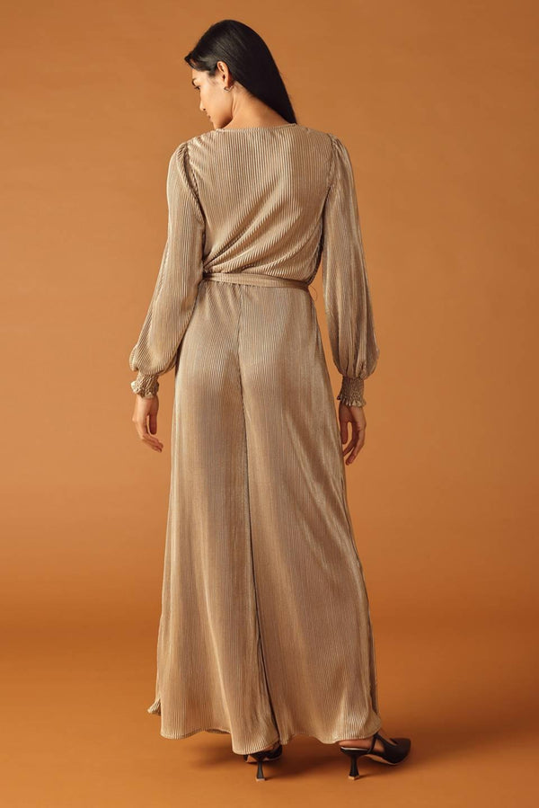 MOMENTS OF CLARITY WOVEN JUMPSUIT.