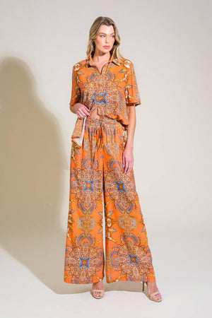 COUNTRYSIDE CHARM WOVEN PANTS.