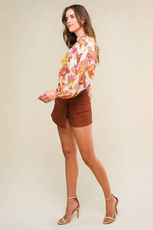 THE WAY OUT TWILL SKORT.