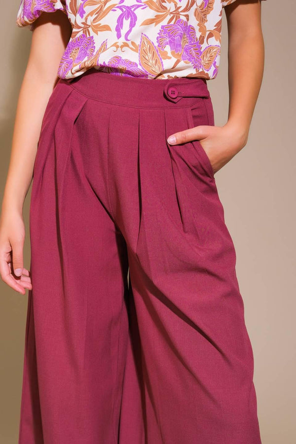 TERRACE VIEWS WOVEN PANTS.