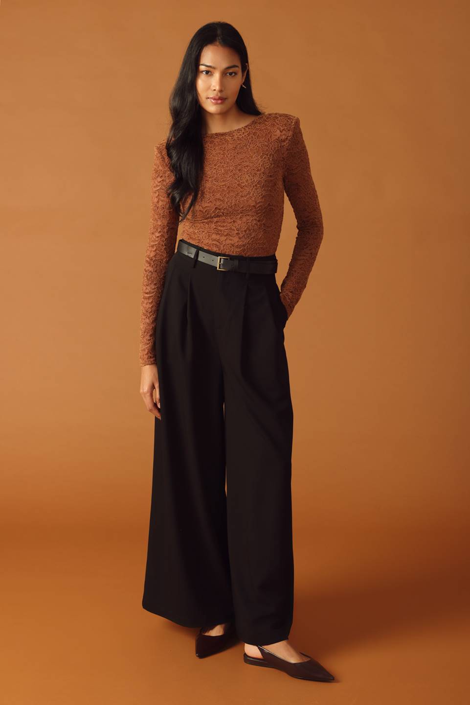 ROSEWOOD ROMANCE WOVEN PANTS