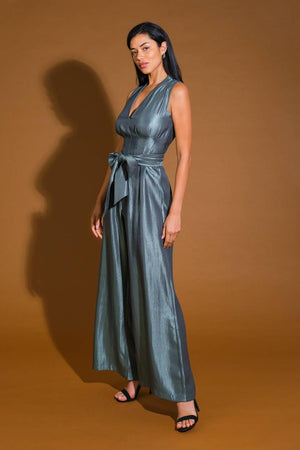 ROMANCE IN LOVE WOVEN JUMPSUIT.