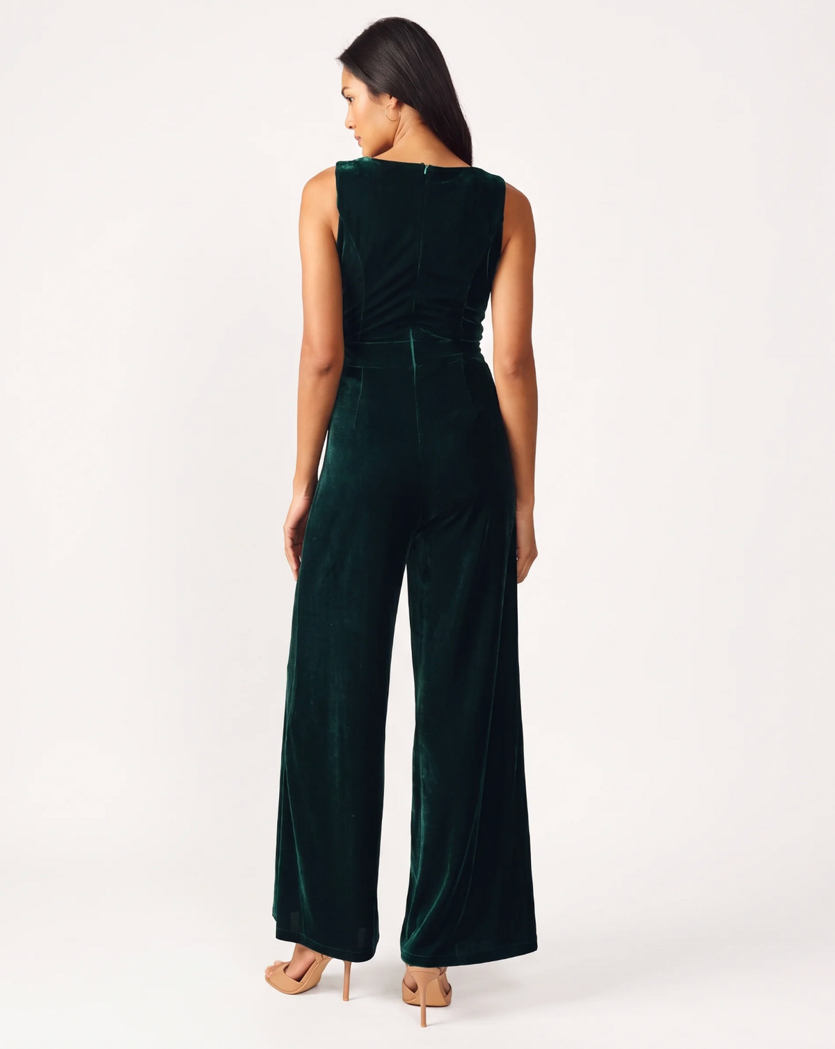 FINAL TOUCHES VELVET JUMPSUIT