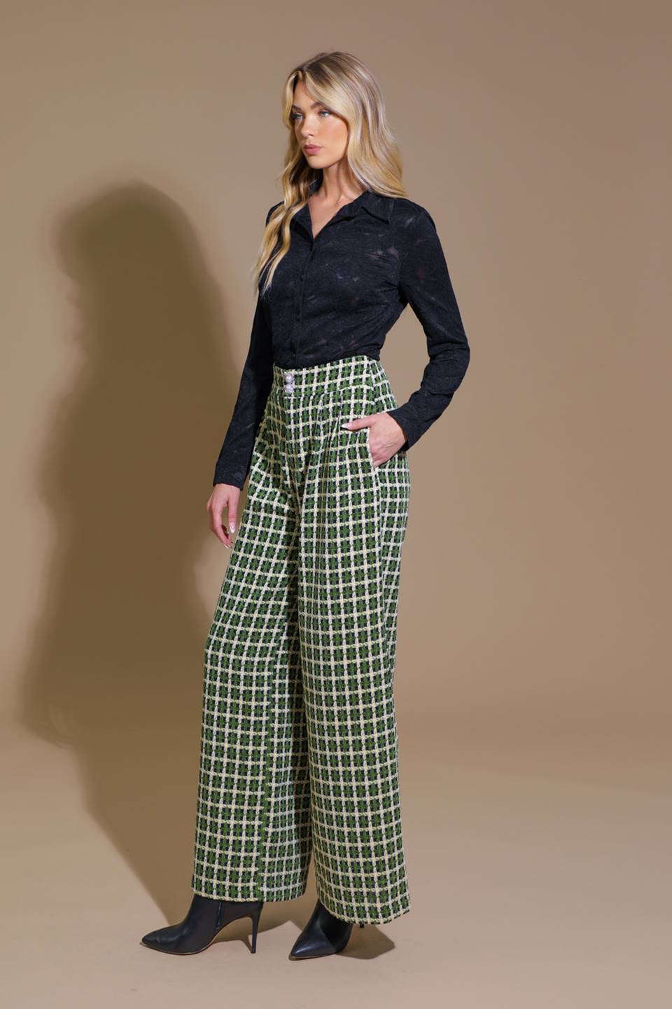 MY FAVORITE NIGHT TWEED PANTS