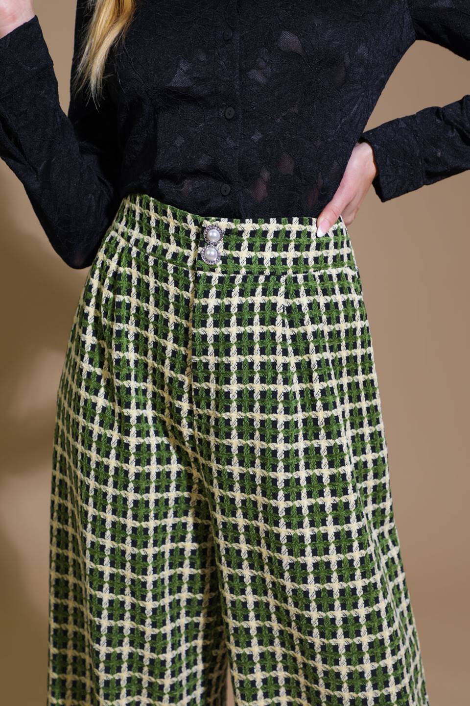 MY FAVORITE NIGHT TWEED PANTS