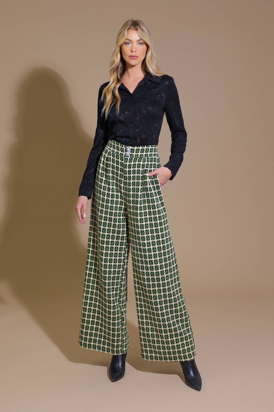 MY FAVORITE NIGHT TWEED PANTS