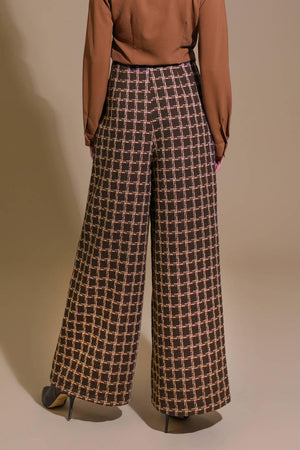 SHOW YOU OFF TWEED PANTS.
