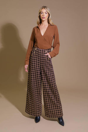 SHOW YOU OFF TWEED PANTS.