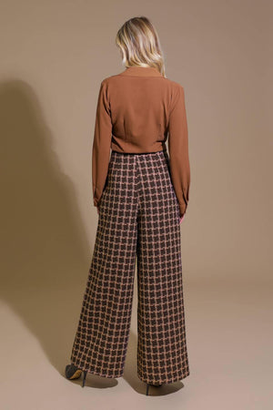 SHOW YOU OFF TWEED PANTS.