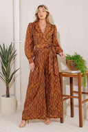LOST IN THE STARS WOVEN JUMPSUIT.
