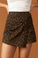 MIDNIGHT TRAIN TWILL SKIRT.