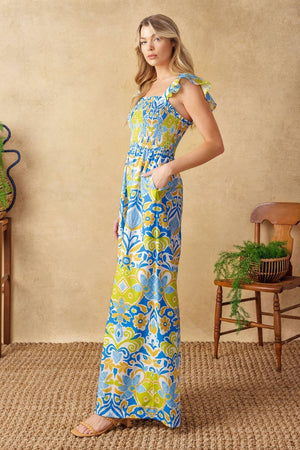 NO NEED TO WORRY WOVEN JUMPSUIT - Flying Tomato - JUMPSUIT - Flying Tomato