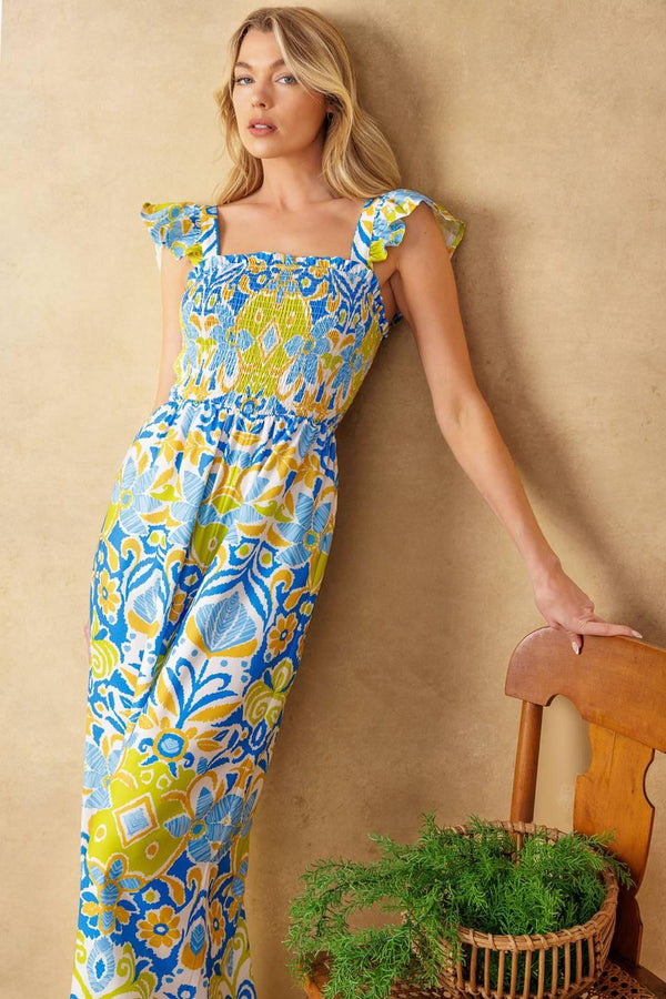 NO NEED TO WORRY WOVEN JUMPSUIT - Flying Tomato - JUMPSUIT - Flying Tomato