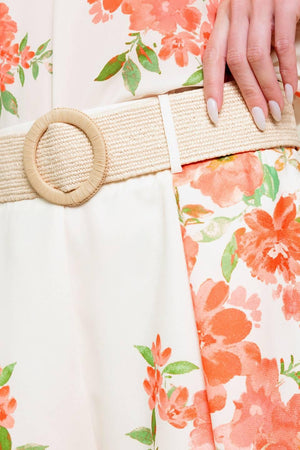 LOVELY DAYS IVORY WOVEN SHORT.