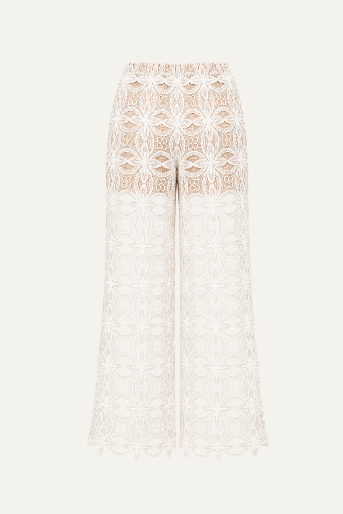 MEMORABLE FLIRT WOVEN LACE PANTS