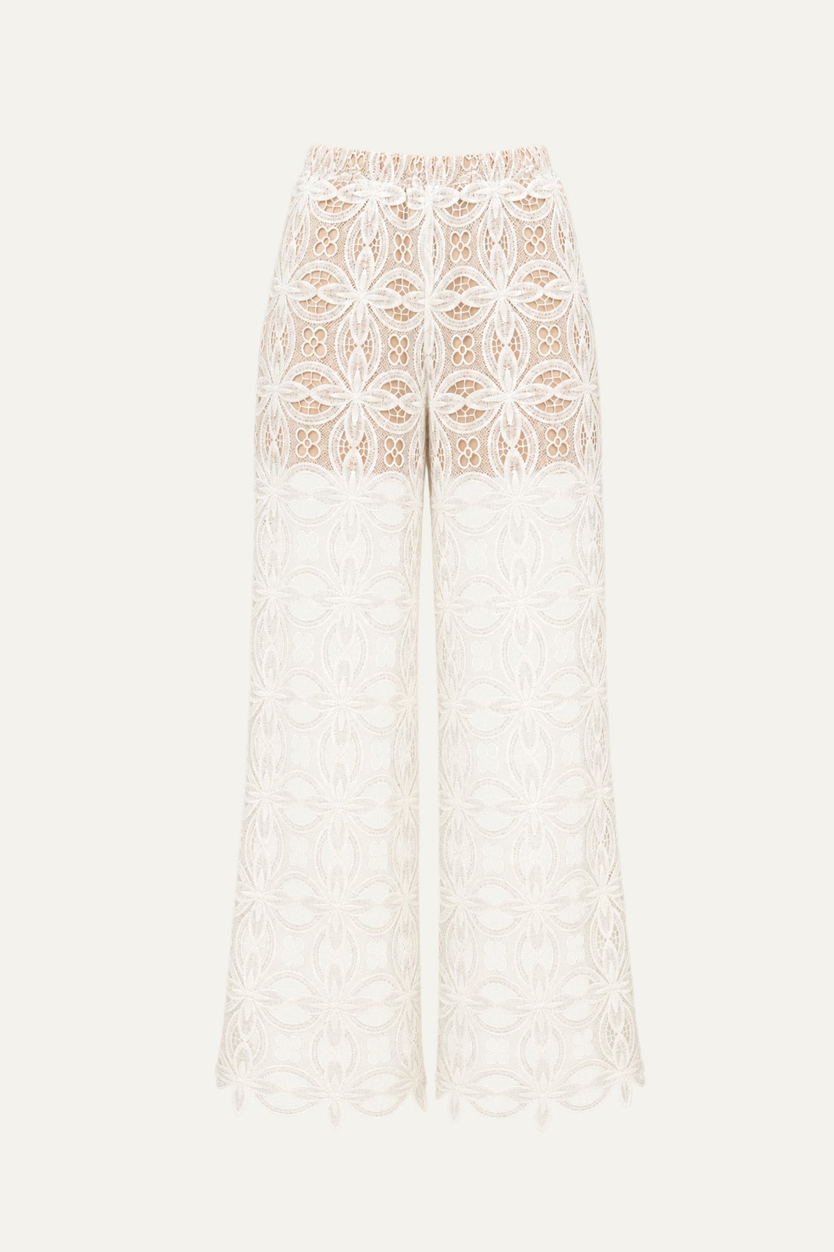 MEMORABLE FLIRT WOVEN LACE PANTS
