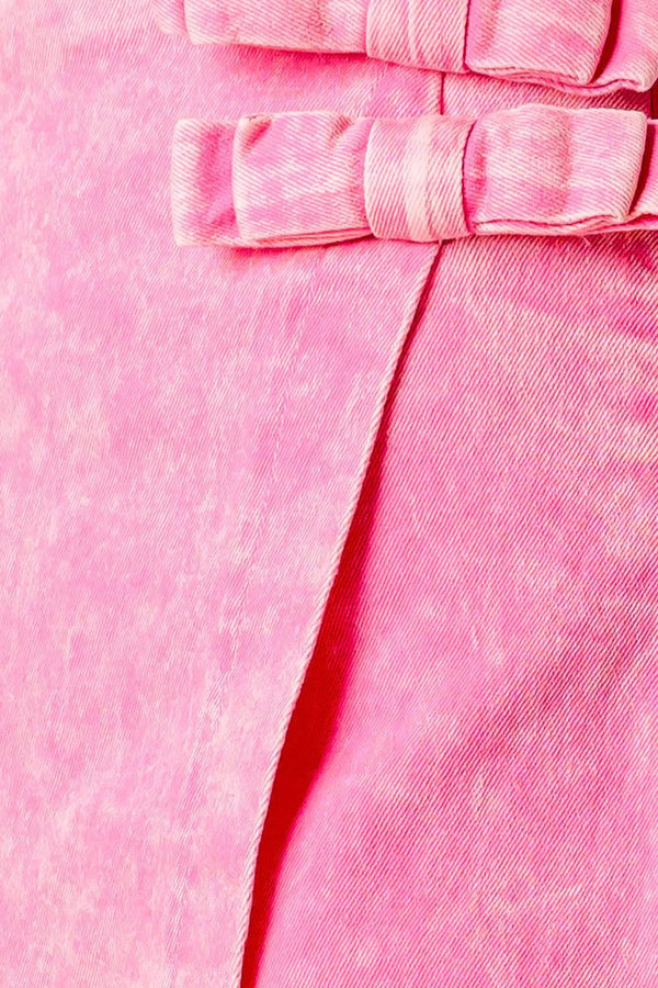 URBAN LEGEND PINK ACID WOVEN SKORT.