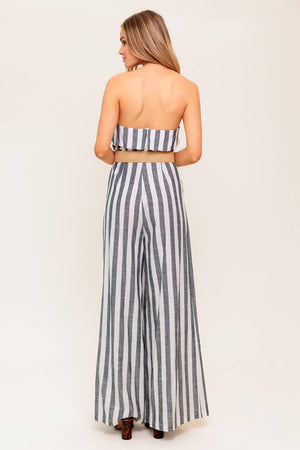 URBAN SOUL WOVEN JUMPSUIT.