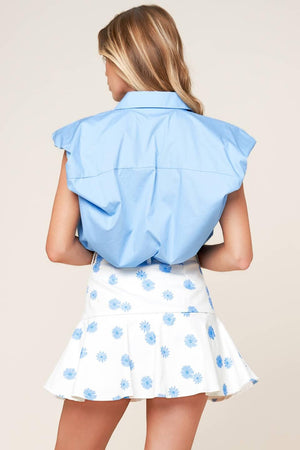 SINCERELY FABULOUS WOVEN SKORT.