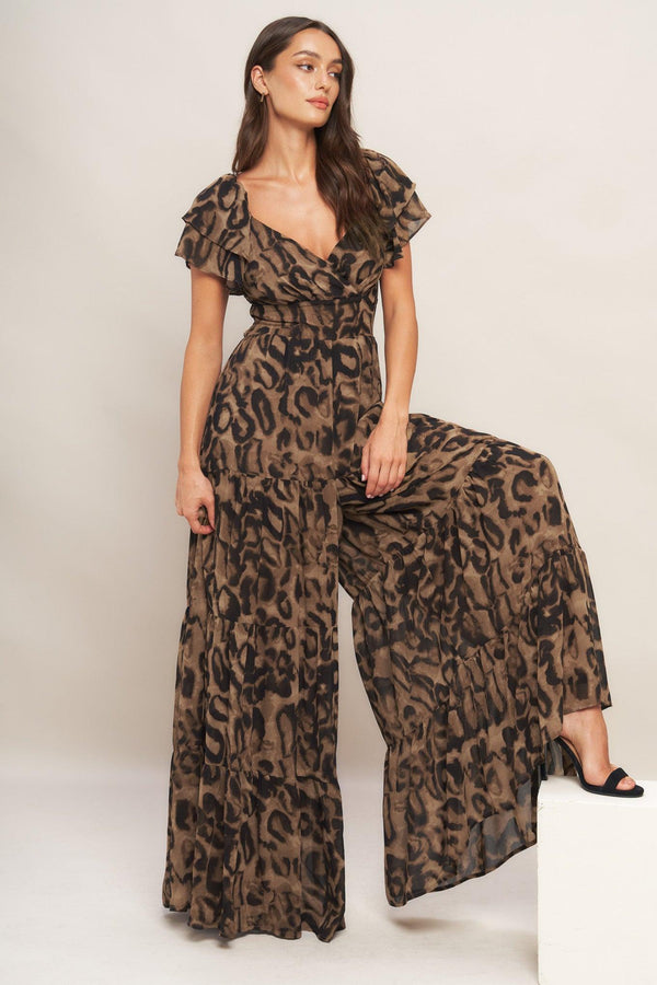 WILD TEMPTATION WOVEN JUMPSUIT.