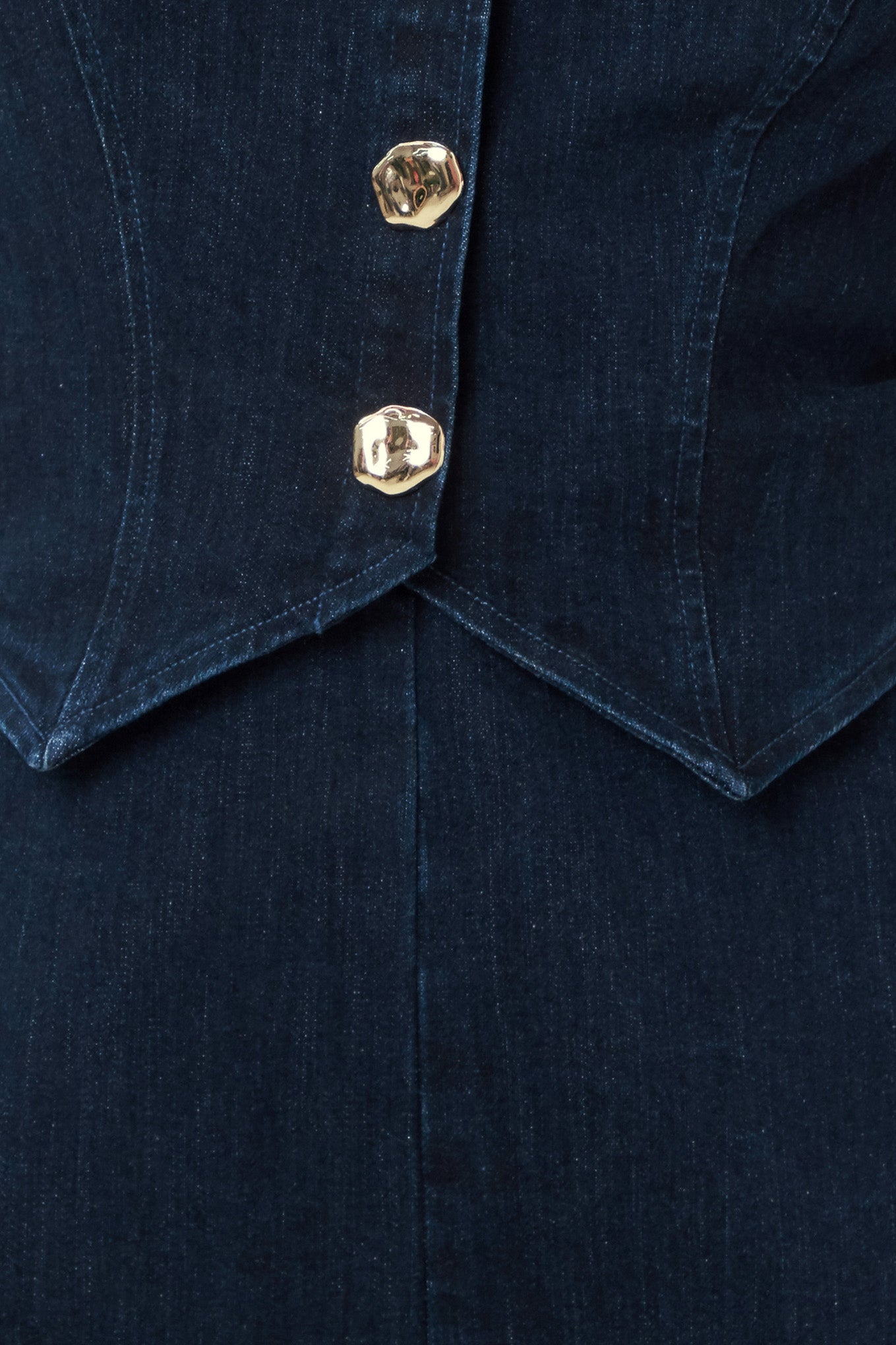 URBAN EDGE DENIM ROMPER.