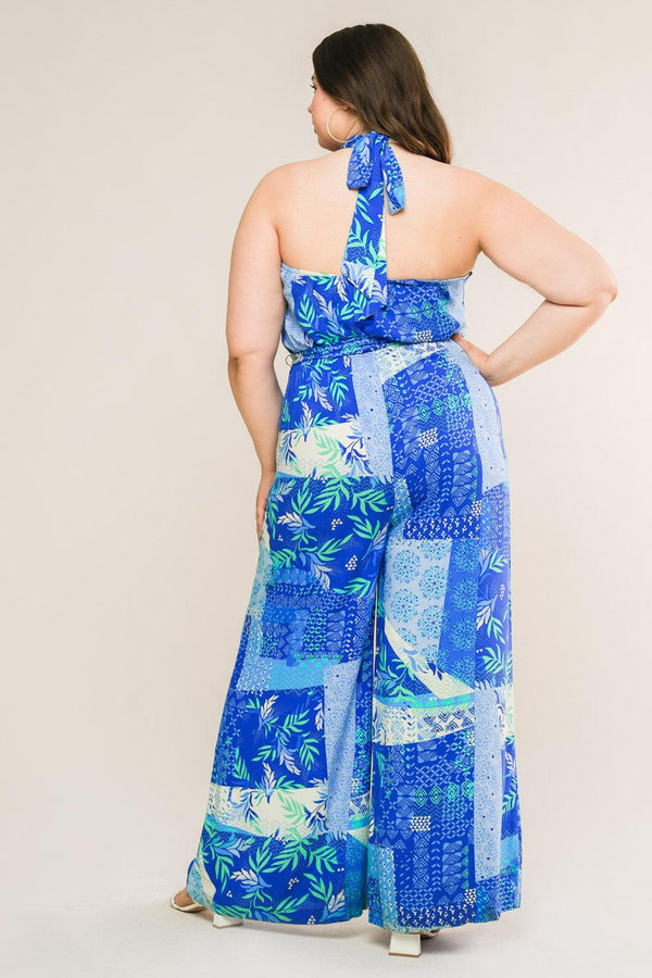 KISS ME MORE WOVEN JUMPSUIT.