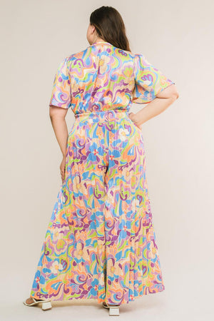 A SECRET PLACE WOVEN JUMPSUIT.