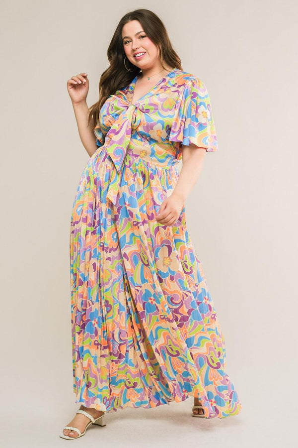 A SECRET PLACE WOVEN JUMPSUIT.
