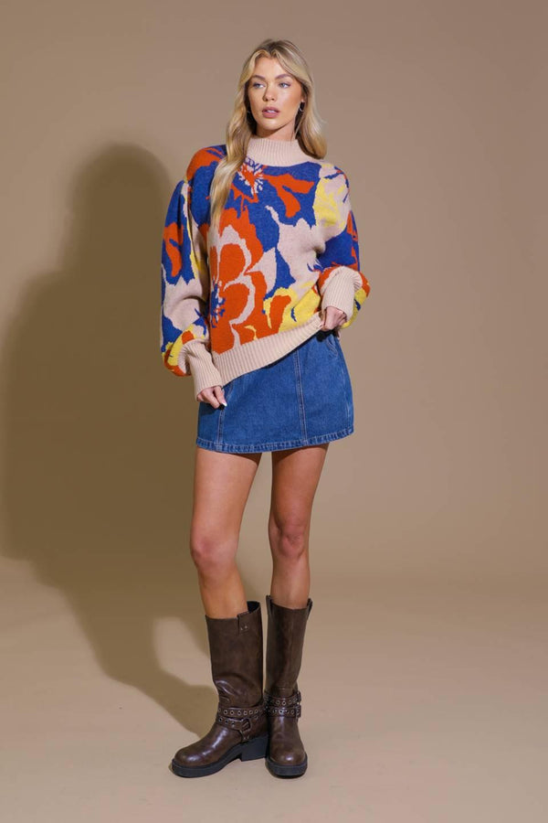 NEVER LOSE ME SWEATER TOP.