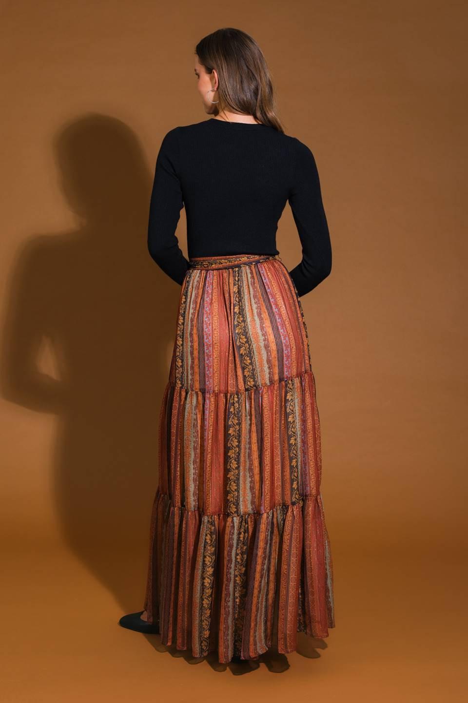 DEEPER CONNECTION SWEATER TOP AND SKIRT SET.