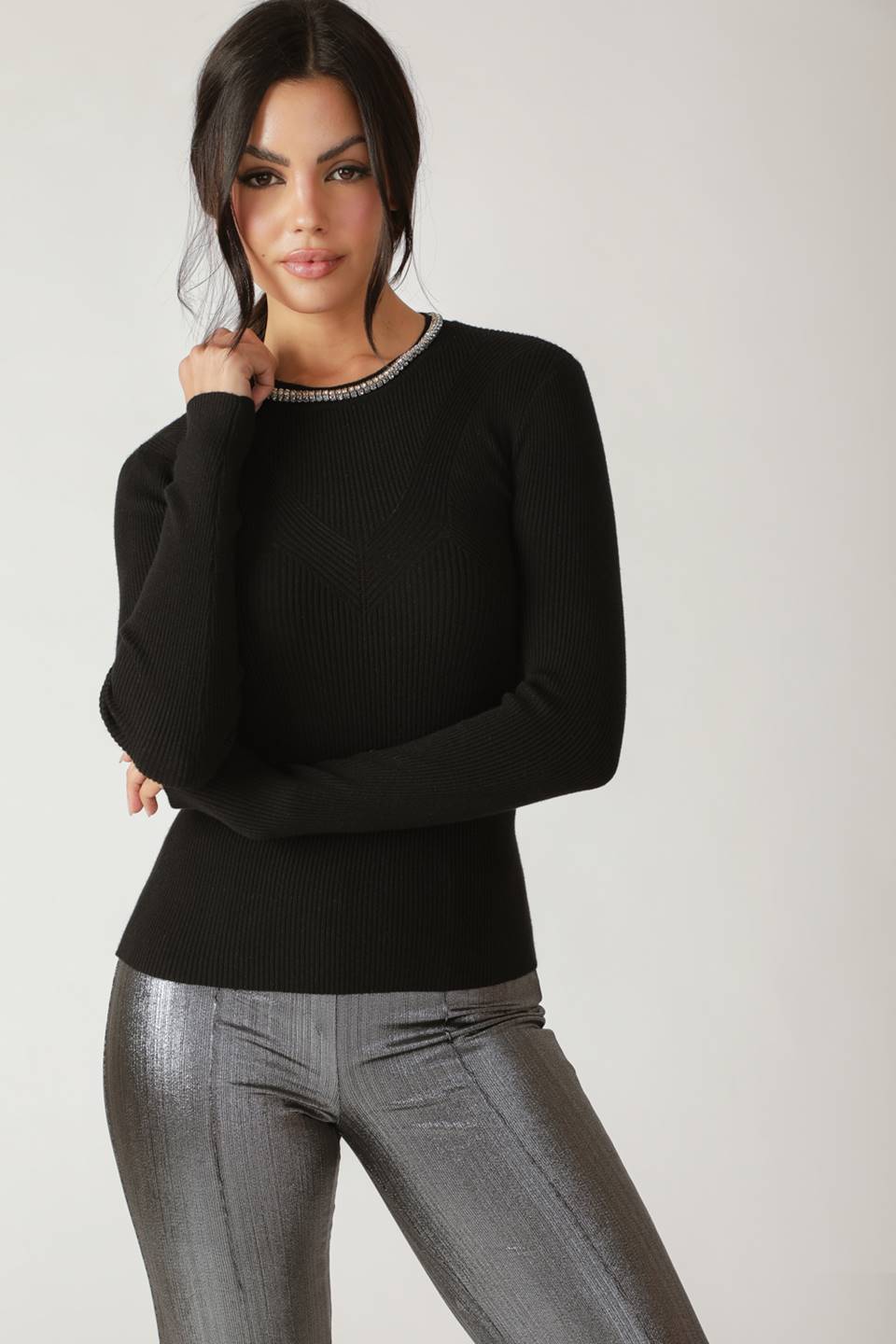 POSH PERFECTION SWEATER KNIT TOP