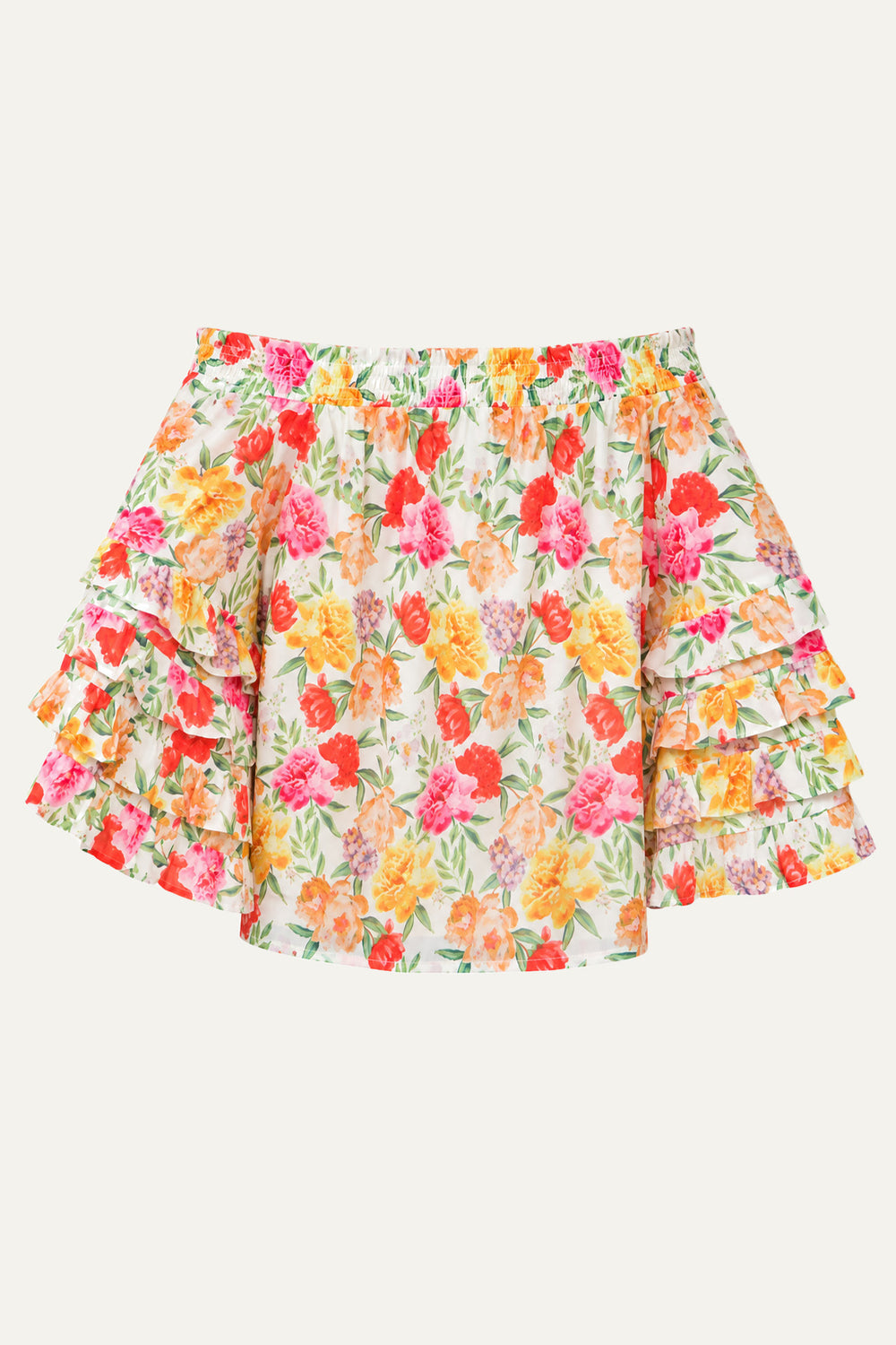 LET'S DANCE IVORY WOVEN TOP
